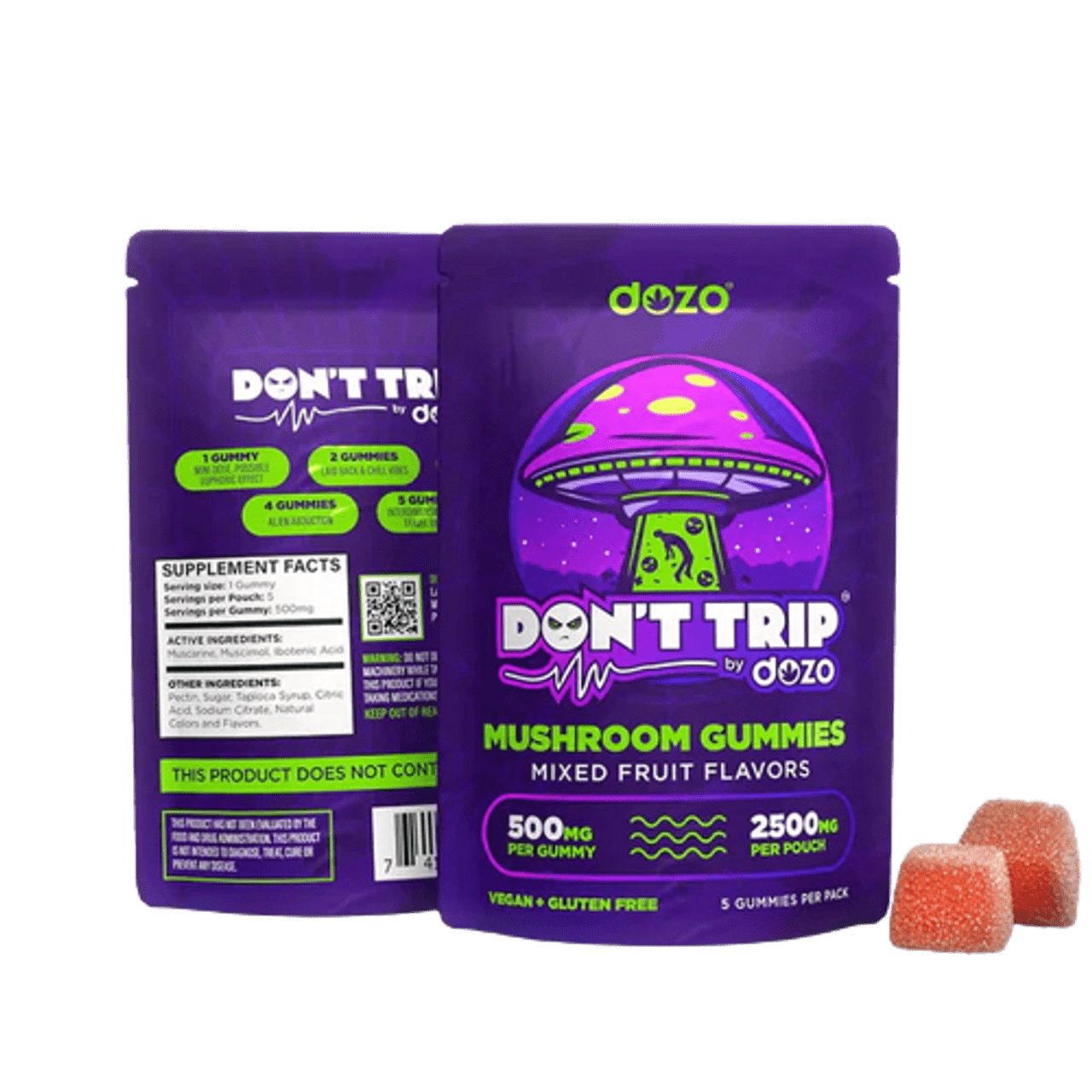 Don't Trip by Dozo | Mushroom Gummies 2500 MG