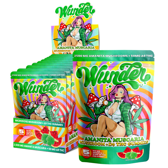 Wunder | Mushroom Gummies  | 2500 MG - 5 Pack - Image 2