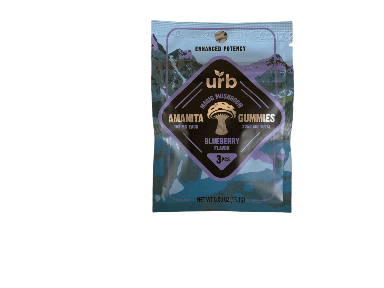 Urb | Enhanced Potency Amanita Muscaria Gummies  2250mg | 3 Pack