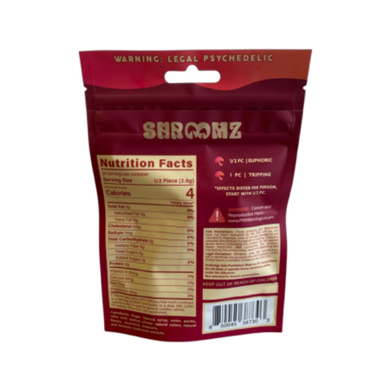 Shroomz | Amanita Muscaria Psychedelic Mushroom Gummies   3600 MG | 12 Pack - Image 2