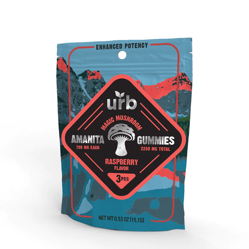 Urb | Enhanced Potency Amanita Muscaria Gummies  2250mg | 3 Pack - Image 3