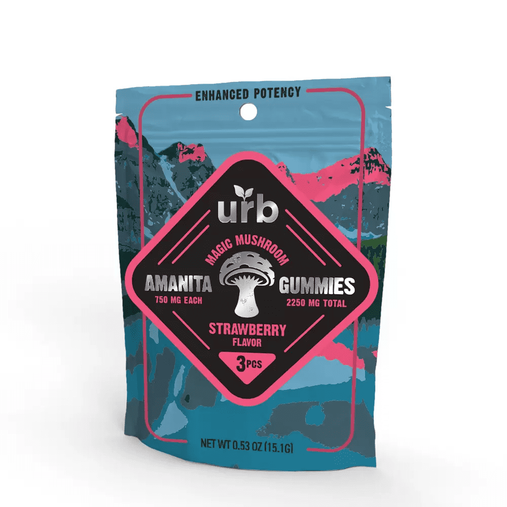 Urb | Enhanced Potency Amanita Muscaria Gummies  2250mg | 3 Pack - Image 2