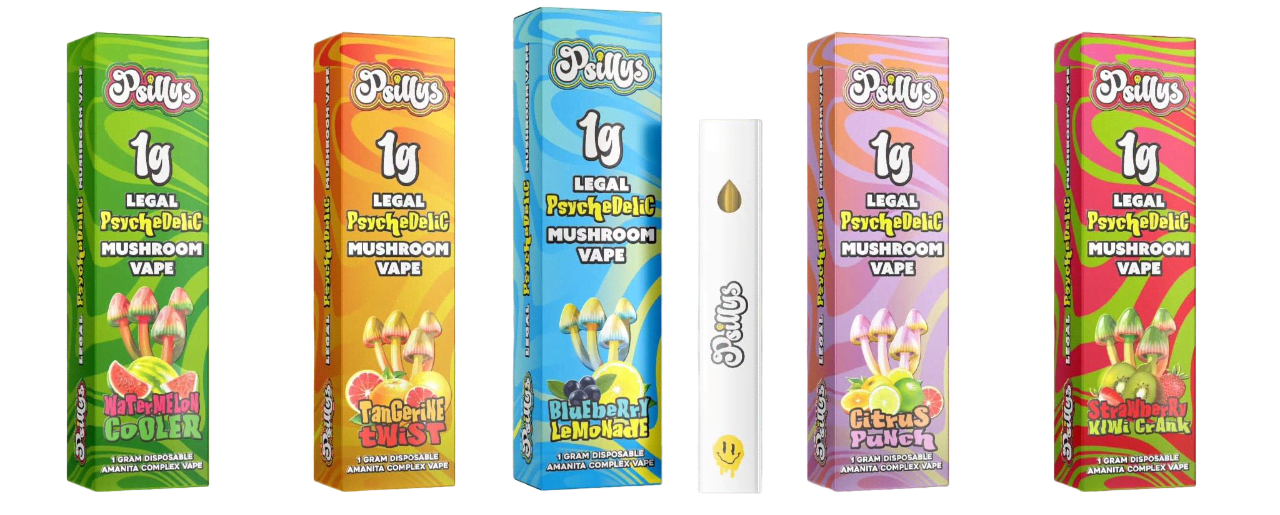 Psillys | Psychedleic Mushroom Vape  1 Gram