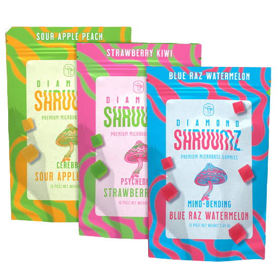 Diamond Shruumz | Psychedelic Mushroom Gummies - 15 Pack